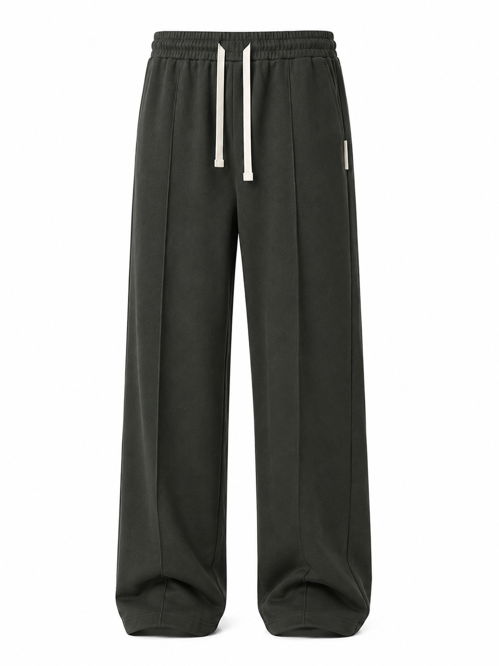 Wide Leg Drawstring Trousers