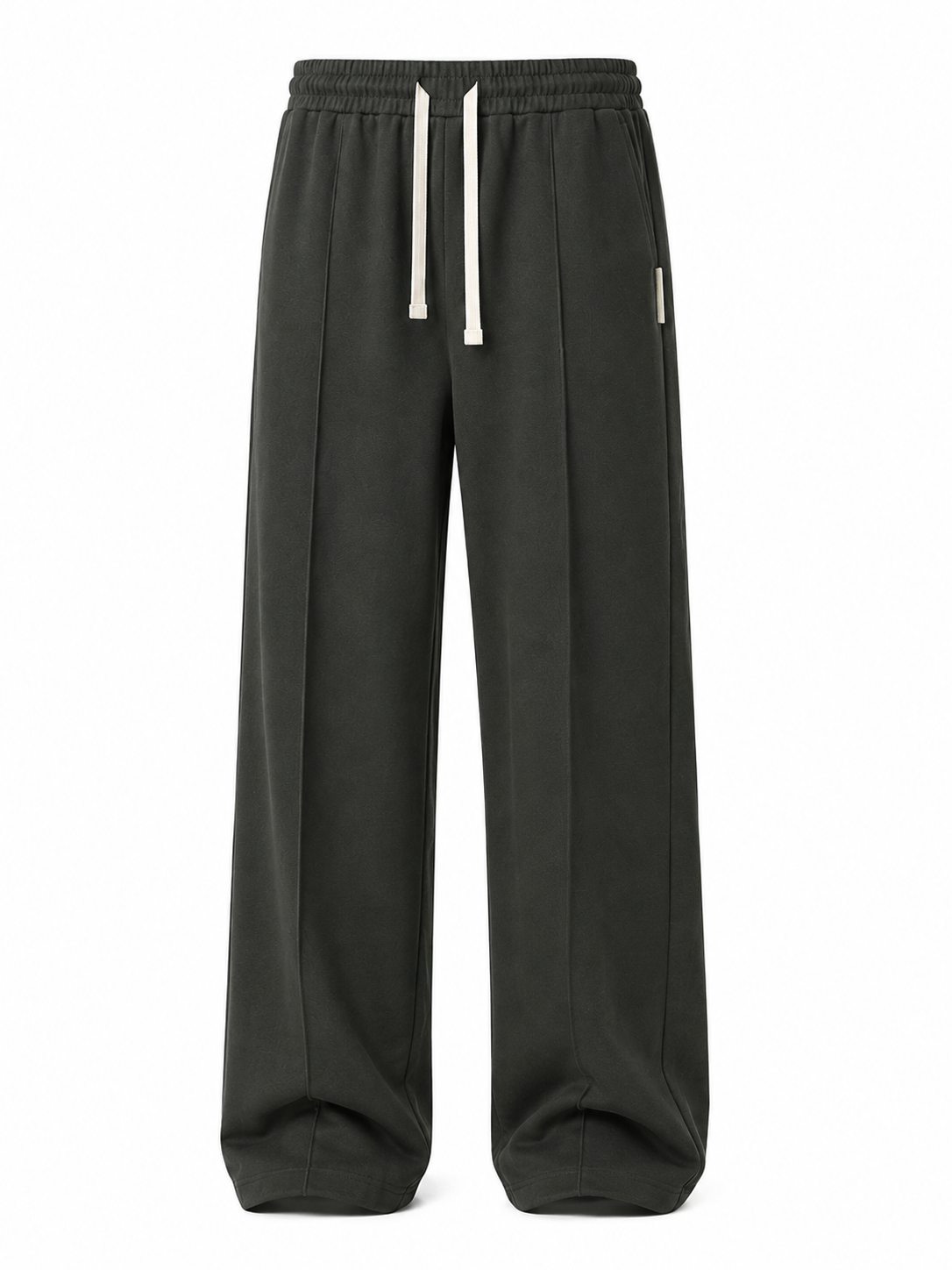 Wide Leg Drawstring Trousers